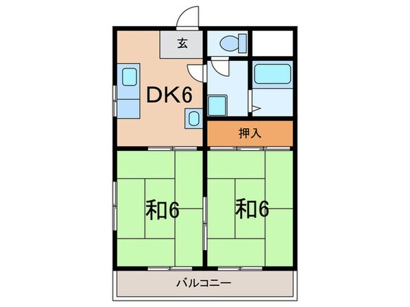 ルネ　サンの物件間取画像